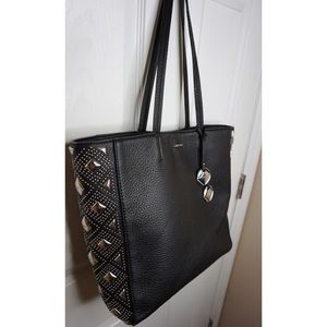 CK BLACK STUDDED TOTE 🖤